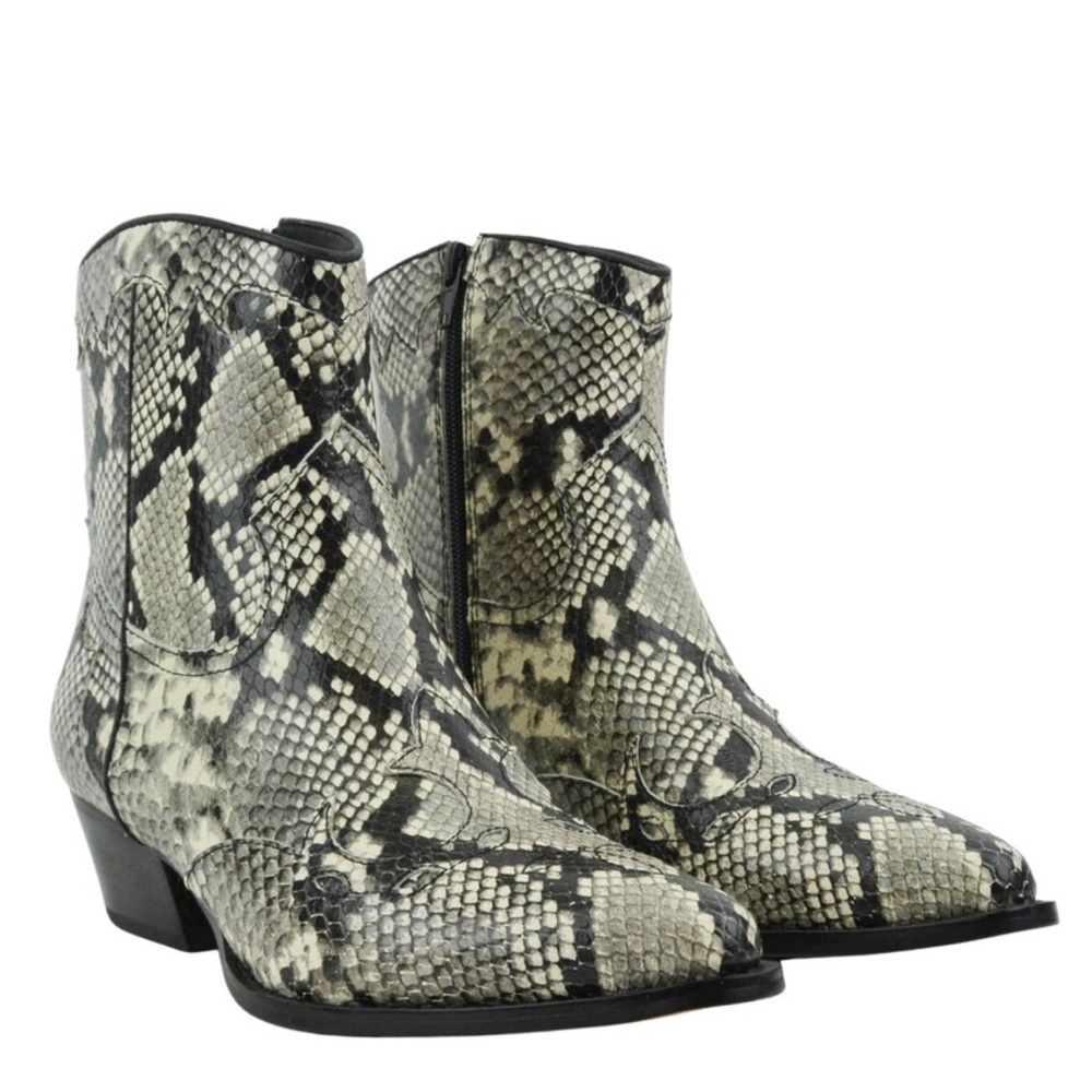 🔥 High End Villa Rouge Snake Cowgirl Boots
